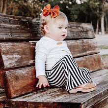Tan Brown Velvet Bow Headband | Hair Clip