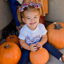 Leopard Pumpkin Liverpool Fabric Bow Headband | Hair Clip