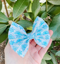 Princess Glitter Bow Headband | Hair Clip