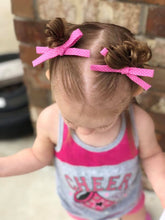 Floral Fabric School Girl Bow Headband | Hair Clip
