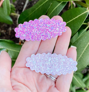 Shade of PINKS SET OF 2 Snap Clips