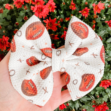 Football Liverpool Fabric Bow Headband | Hair Clip